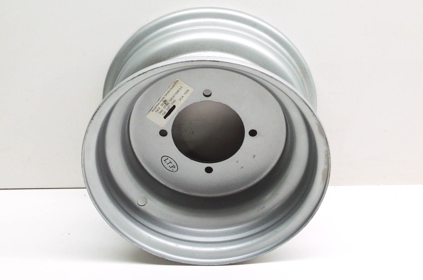 New ITP 10X5 4/110 2+3 Wheel Rim NOS
