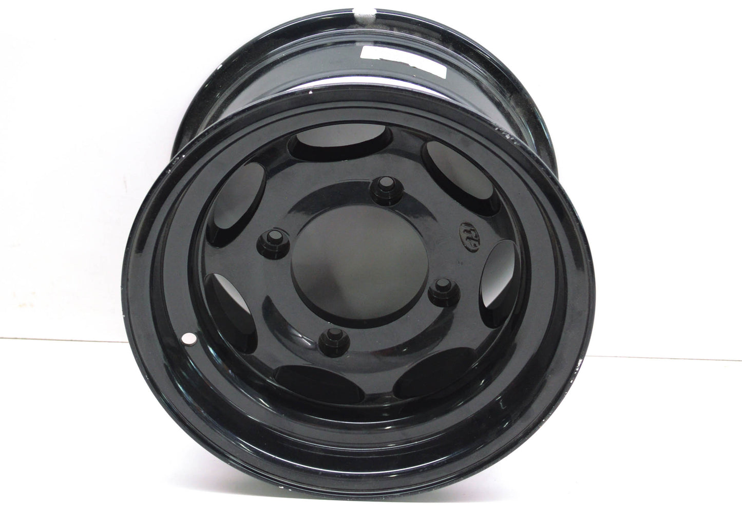New ITP 12X7 4/137 Black Cast Wheel Rim NOS