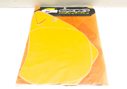 New One Industries 2000 Yamaha YZ Yellow Background Number Plate Decal Kit NOS