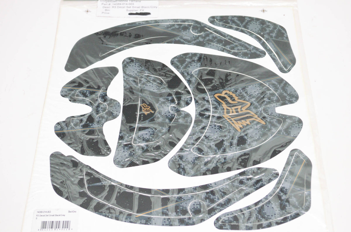 Fox 14389-014-003 R3 Roost Deflector Decal Kit Size Small NOS