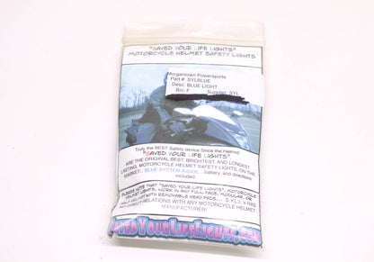 Saved Your Life Lights SYLBLUE Blue Motorcycle Light System NOS