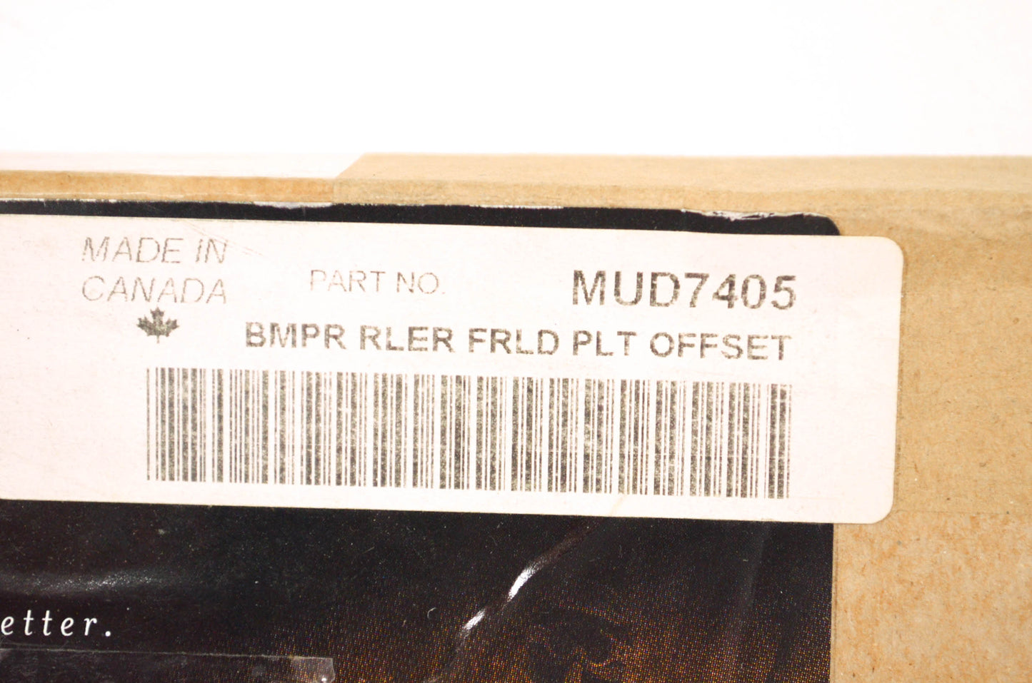 Moose Racing MUD7405 Bumper Roller Fairlead Plate NOS