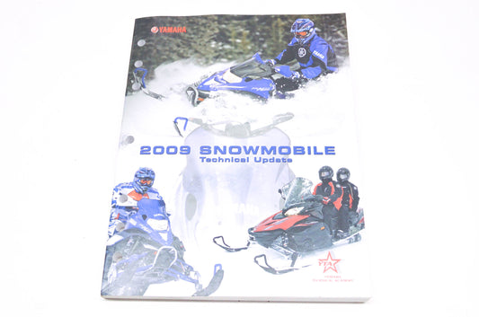 OEM Yamaha LIT-12468-00-09 Technical Update Manual 09 Snowmobile NOS
