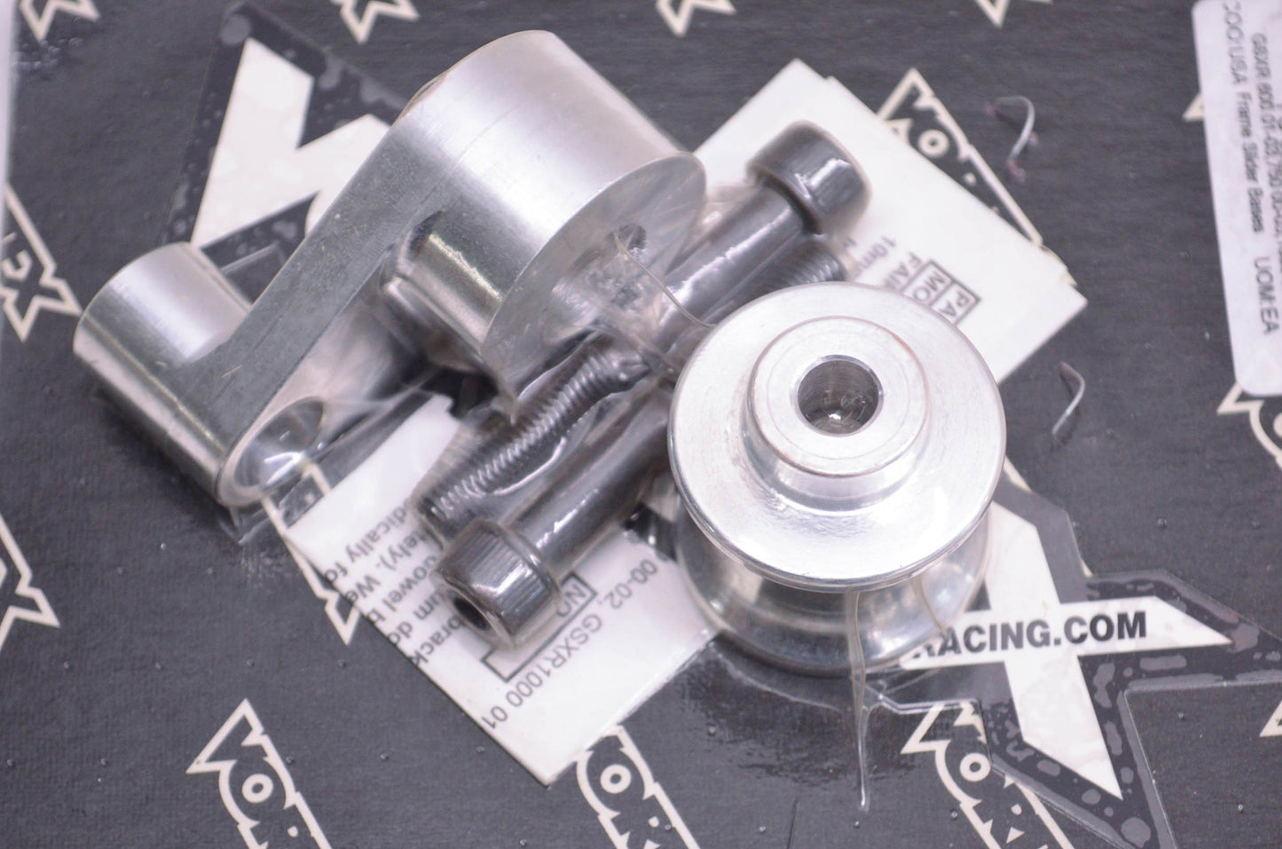 Vortex Racing FS-527, 0505-0209 GSXR Frame Slider Base Kit NOS