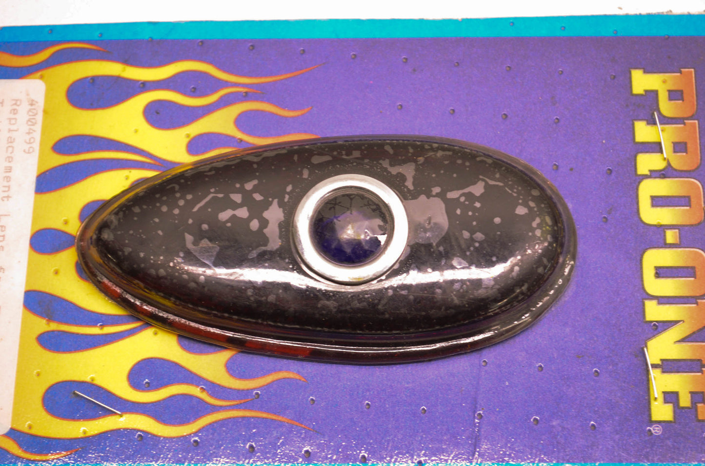 Pro-One 400499, DS-27213 Blue Dot Replacement Teardrop Tail Light Lens NOS