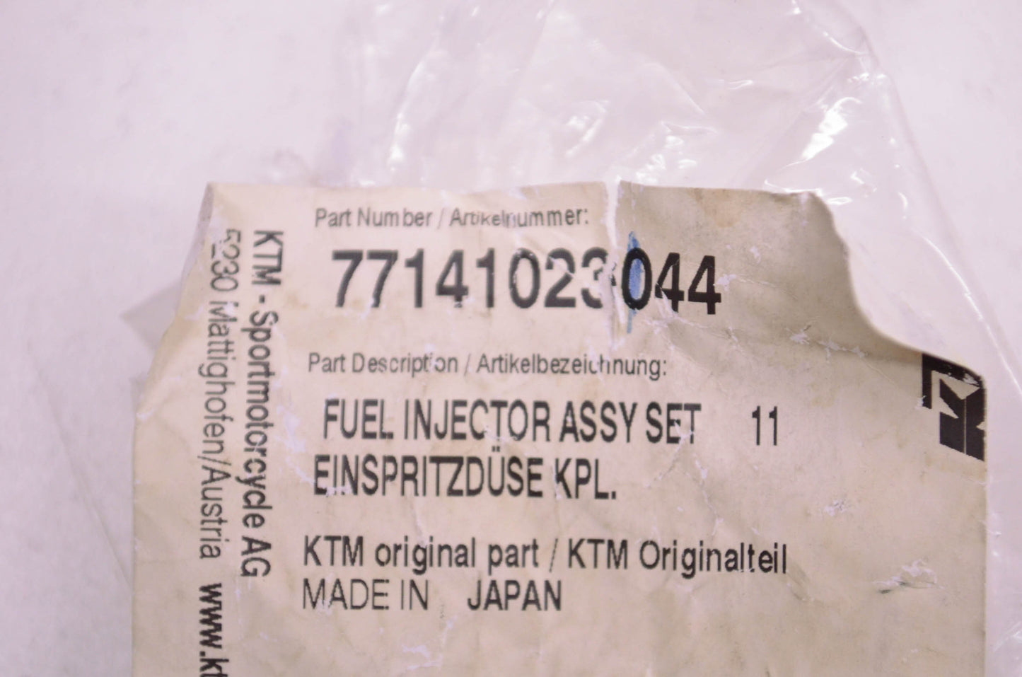 Fuel Injector Assembly NOS