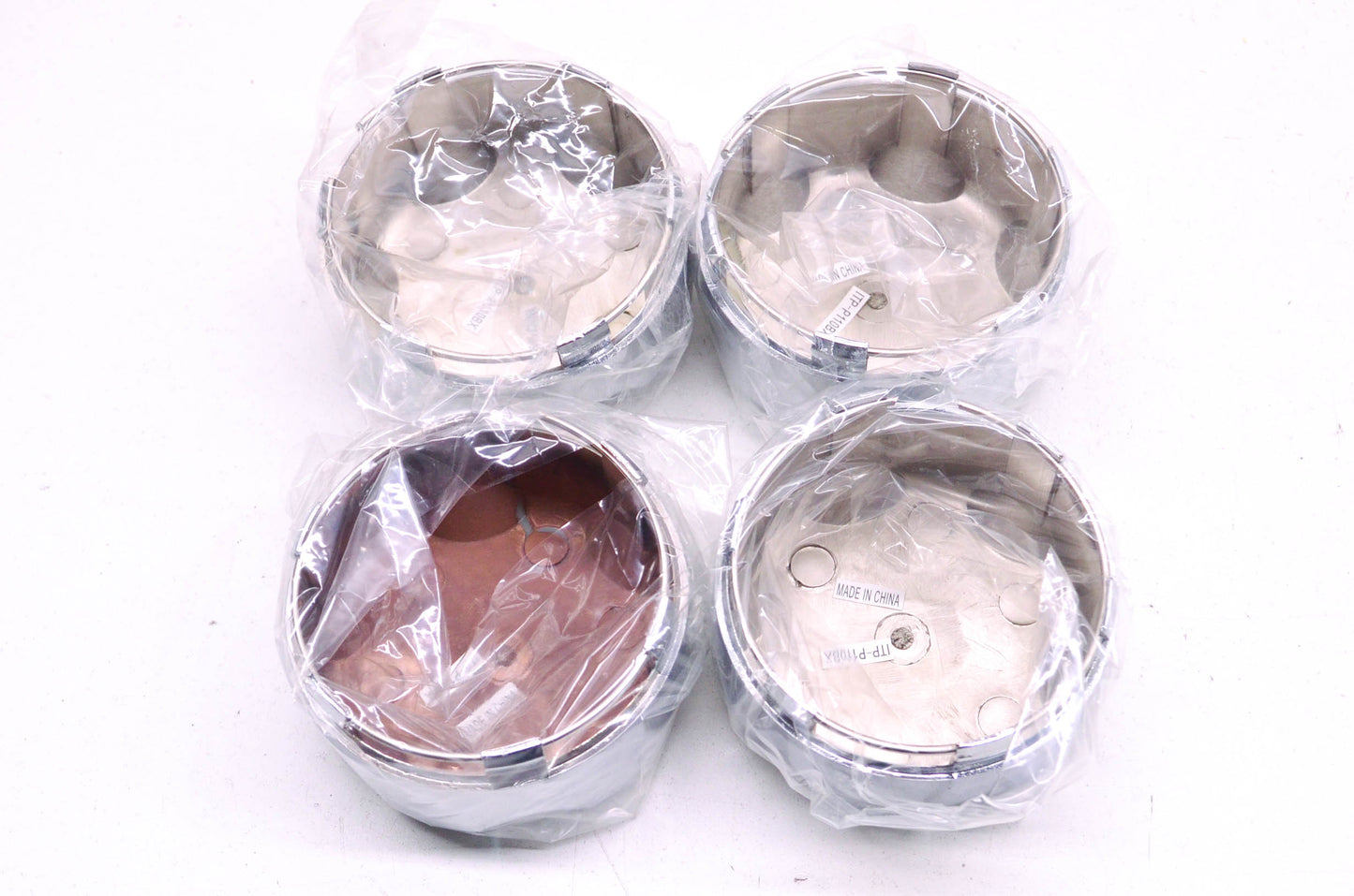 ITP P110BX Plastic Chrome Center Cap T5 & T6 4/110 Qty 4 NOS