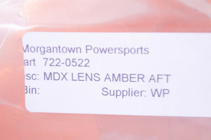 Dragon 722-0522 MDX Amber Lens NOS