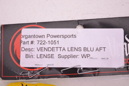 New Dragon Alliance Vendetta Blue Lens NOS