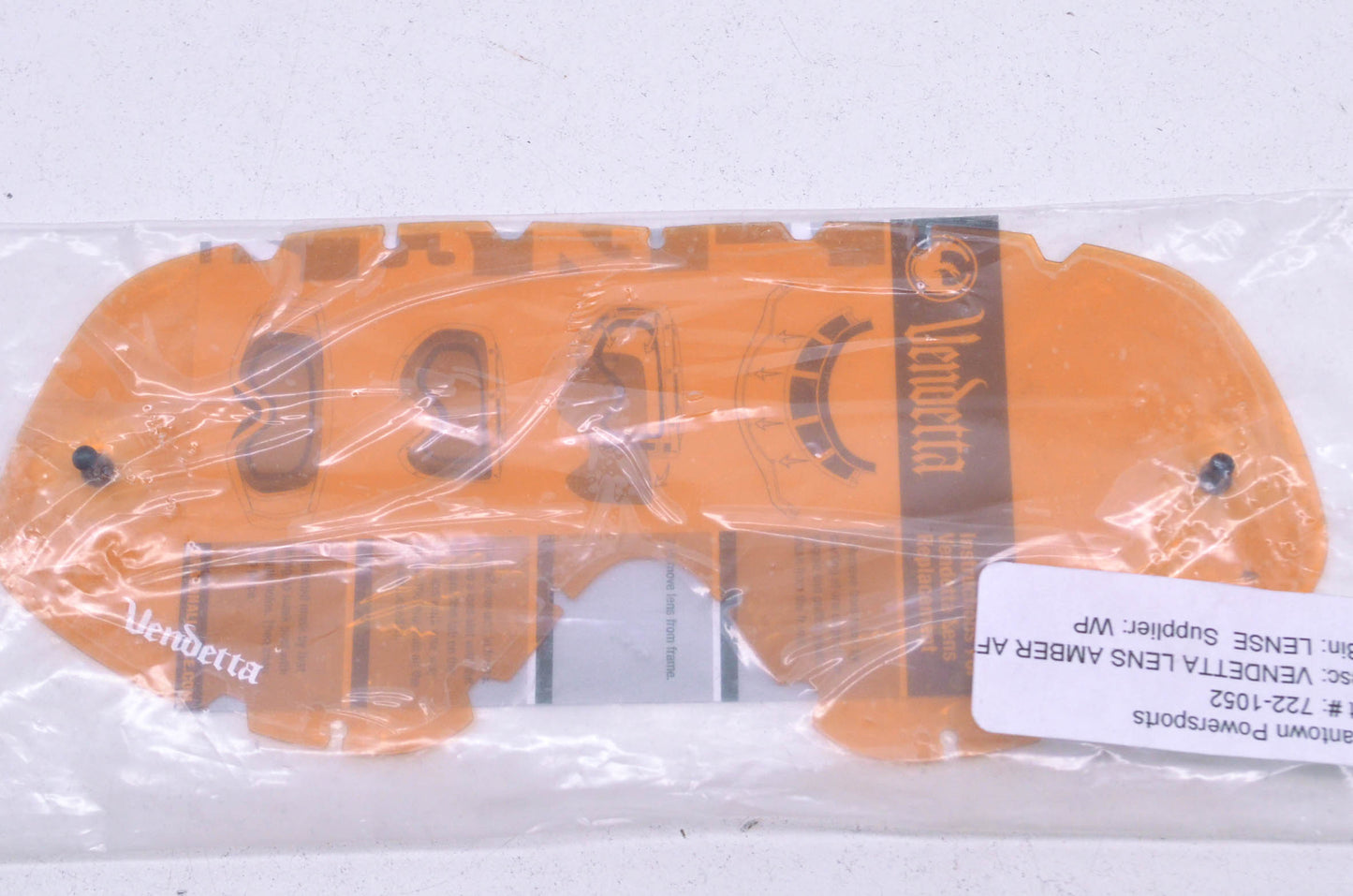 New Dragon Alliance Vendetta Amber Lens NOS
