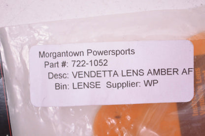 New Dragon Alliance Vendetta Amber Lens NOS