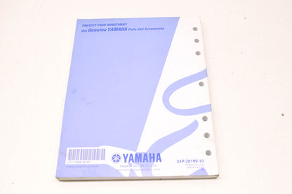 OEM Yamaha LIT-11626-22-57 Owner's Service Manual YZ450FY NOS