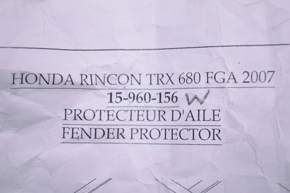Roio Metal Inc. 15-960-156 Fender Protector NOS