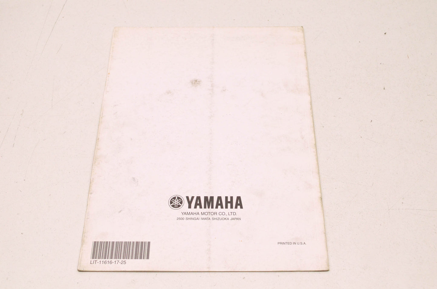 OEM Yamaha LIT-11616-17-25 YFM450FAS Supplementary Service Manual