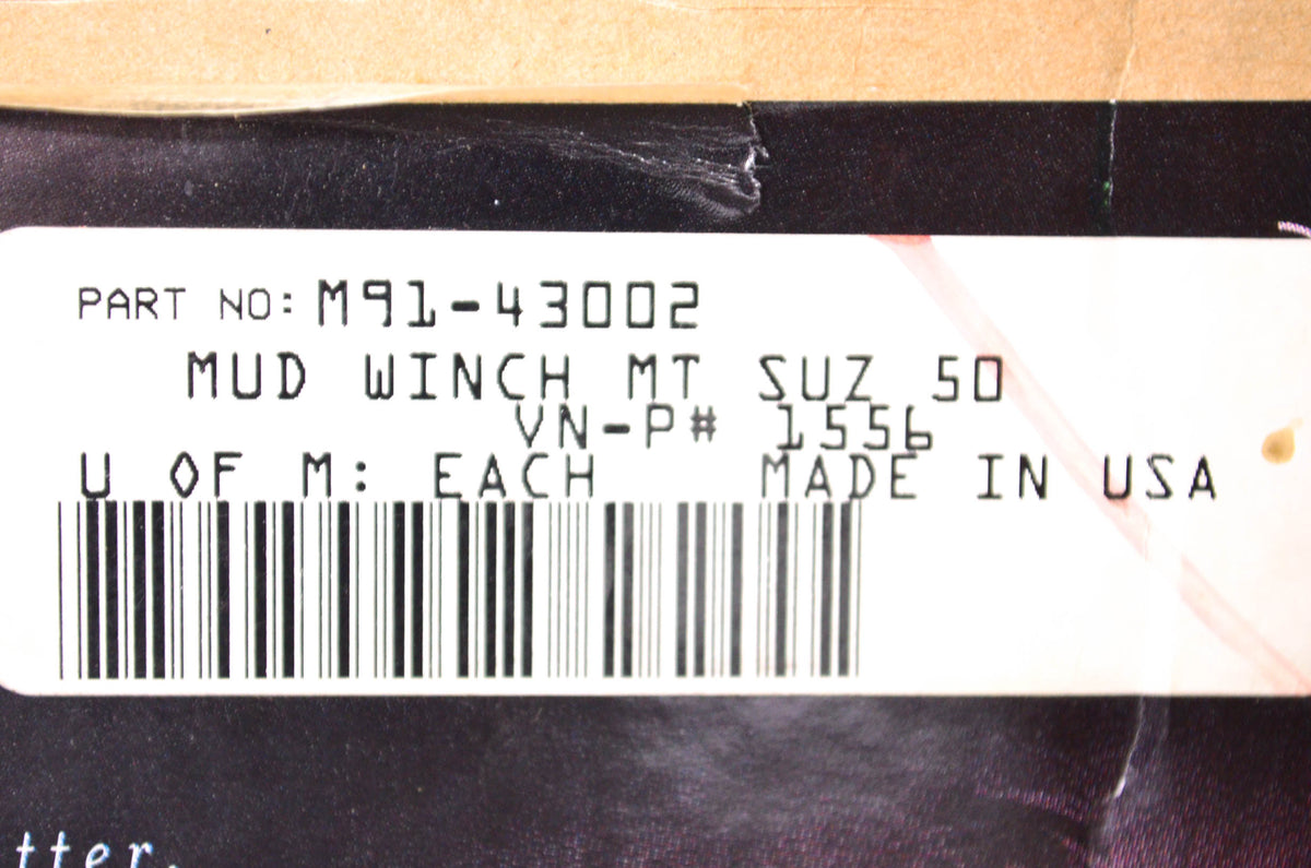 Moose Racing M91-43002 Winch Mount Kit NOS
