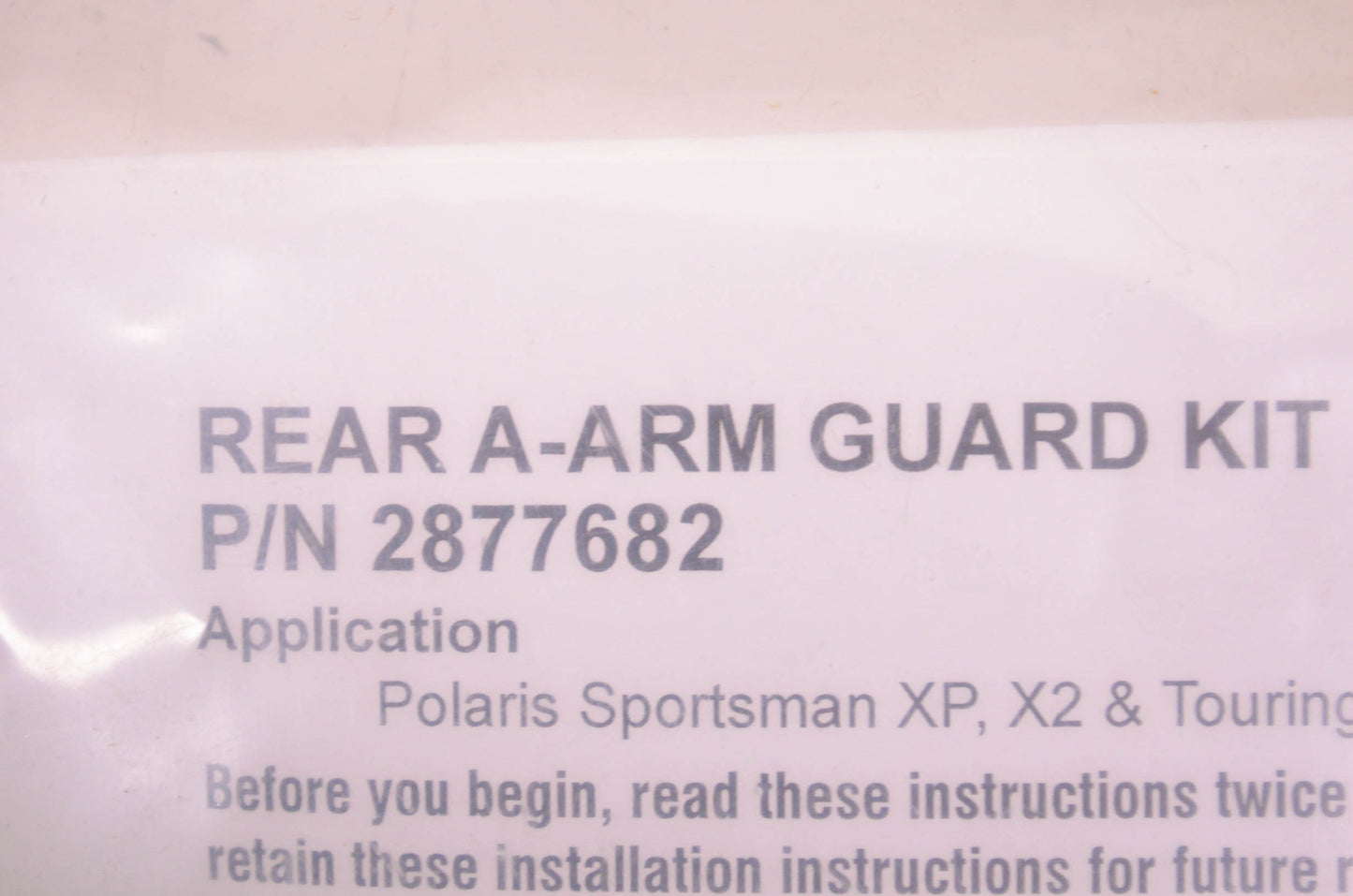 OEM Polaris 2877682 A-Arm Guard Kit NOS