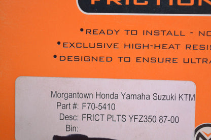Moose Racing F70-5410-7 Clutch Friction Plate Kit NOS