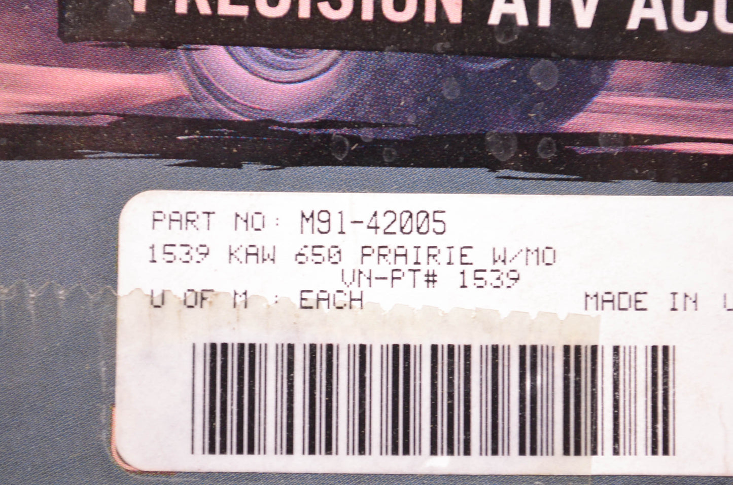 Moose Racing 91-42005, M91-42005 Winch Mount Kit NOS