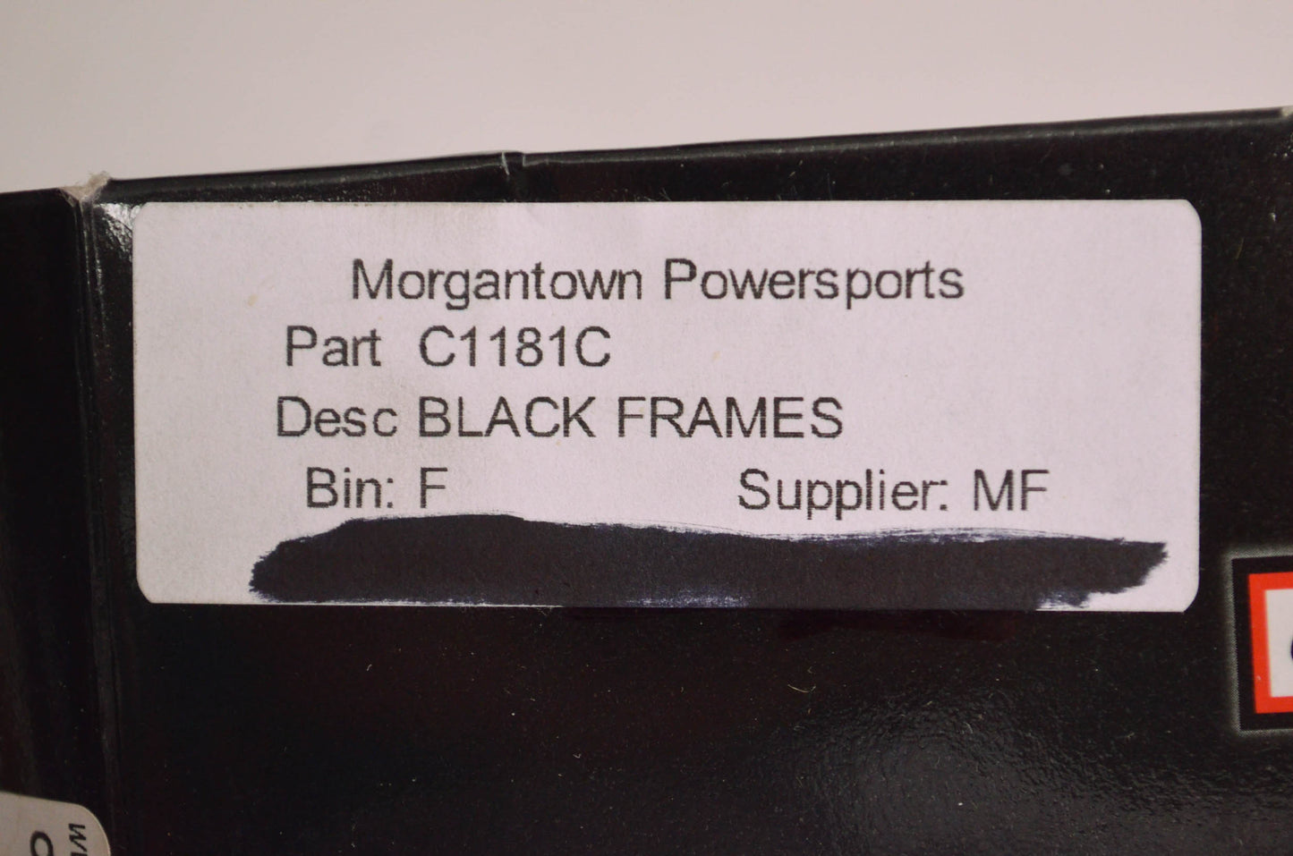 Chap'el C-118IC Interchangeable Black Sunglasses w/ Case NOS