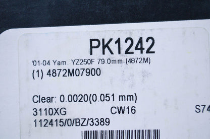 Wiseco PK1242 Forged Piston Kit NOS