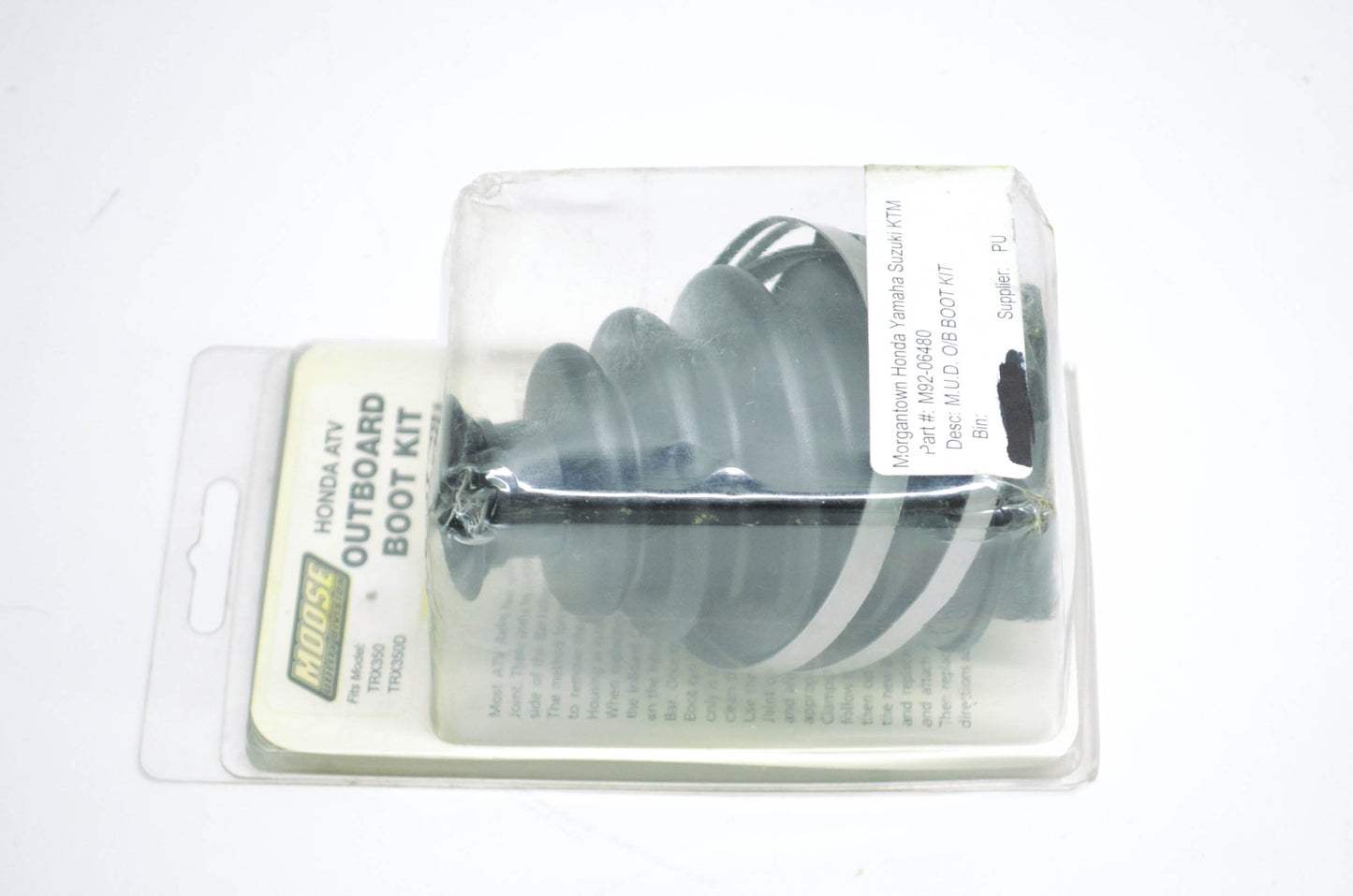 Moose Racing M92-06480 Honda TRX350/D Outboard Boot Kit NOS