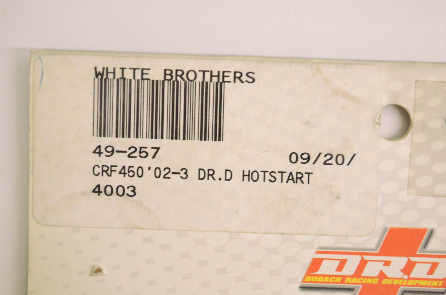 DRD 49-257 Honda Hot Start Kit NOS