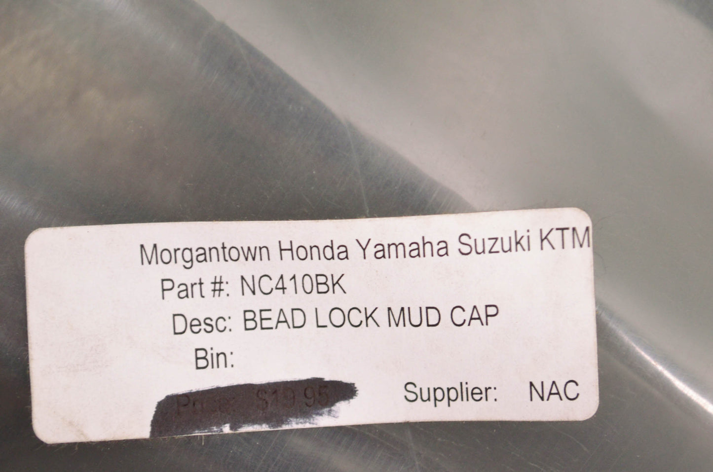 Aftermarket NC410BK Beadlock Mud Cap NOS