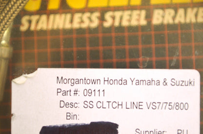 Russell 9111 Cycleflex Brake Line NOS