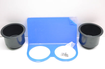 J. Strong EK119 Acrylic 12 oz-16 oz UTV Cup Holder Kit NOS