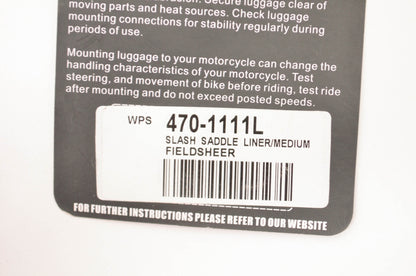 FieldSheer 470-1111L Slash Saddle Liner Qty 2 NOS