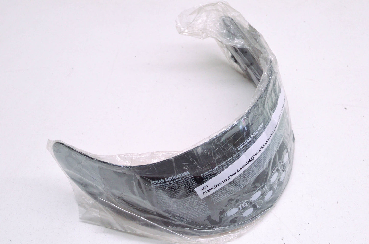 AGV AG-0016 Iridium Mirror Shield NOS