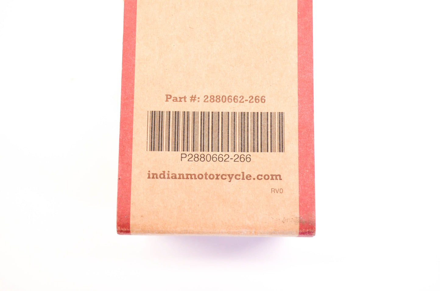 Indian 2880662-266 Gloss Black Strut Cover Kit NOS