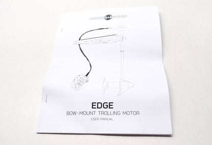 New Minn-Kota Edge Bow-Mount Trolling Motor User's Manual NOS