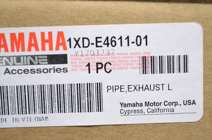 New OEM Yamaha Exhaust Pipe NOS
