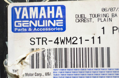 OEM Yamaha STR-4WM21-11-00 Touring Dual Backrest NOS
