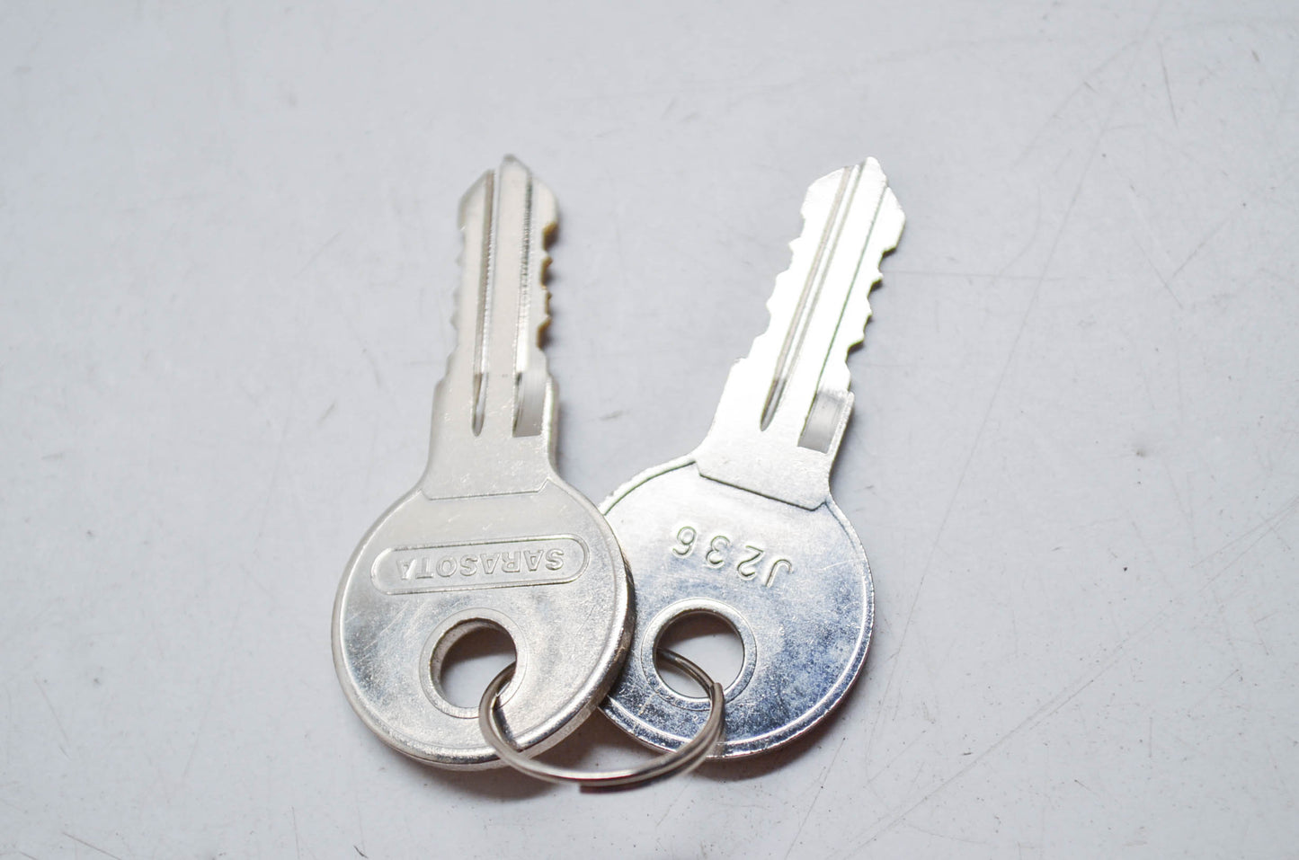 New Sarasota Cam Lock Key J236 QTY 2 NOS
