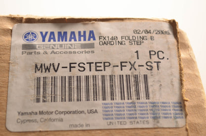 OEM Yamaha MWV-FSTEP-FX-ST Folding Boarding Step Kit NOS