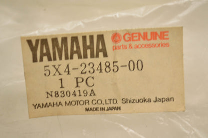 New OEM Yamaha 1982 YZ125 YZ250 Front Number Plate NOS