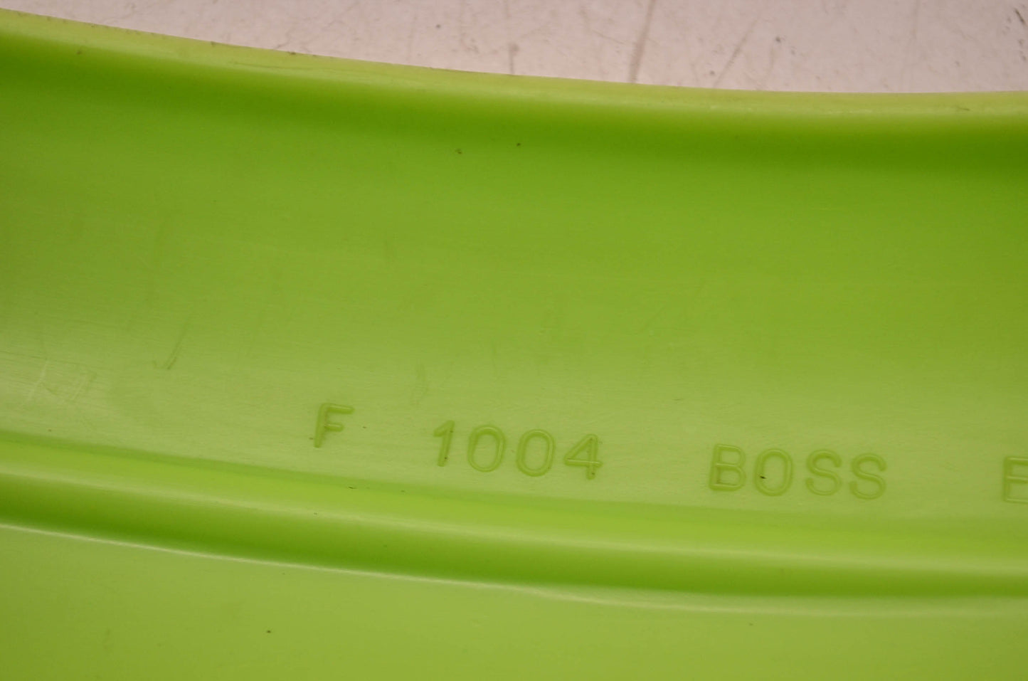 Boss Enduro F1004 Green Front Fender NOS