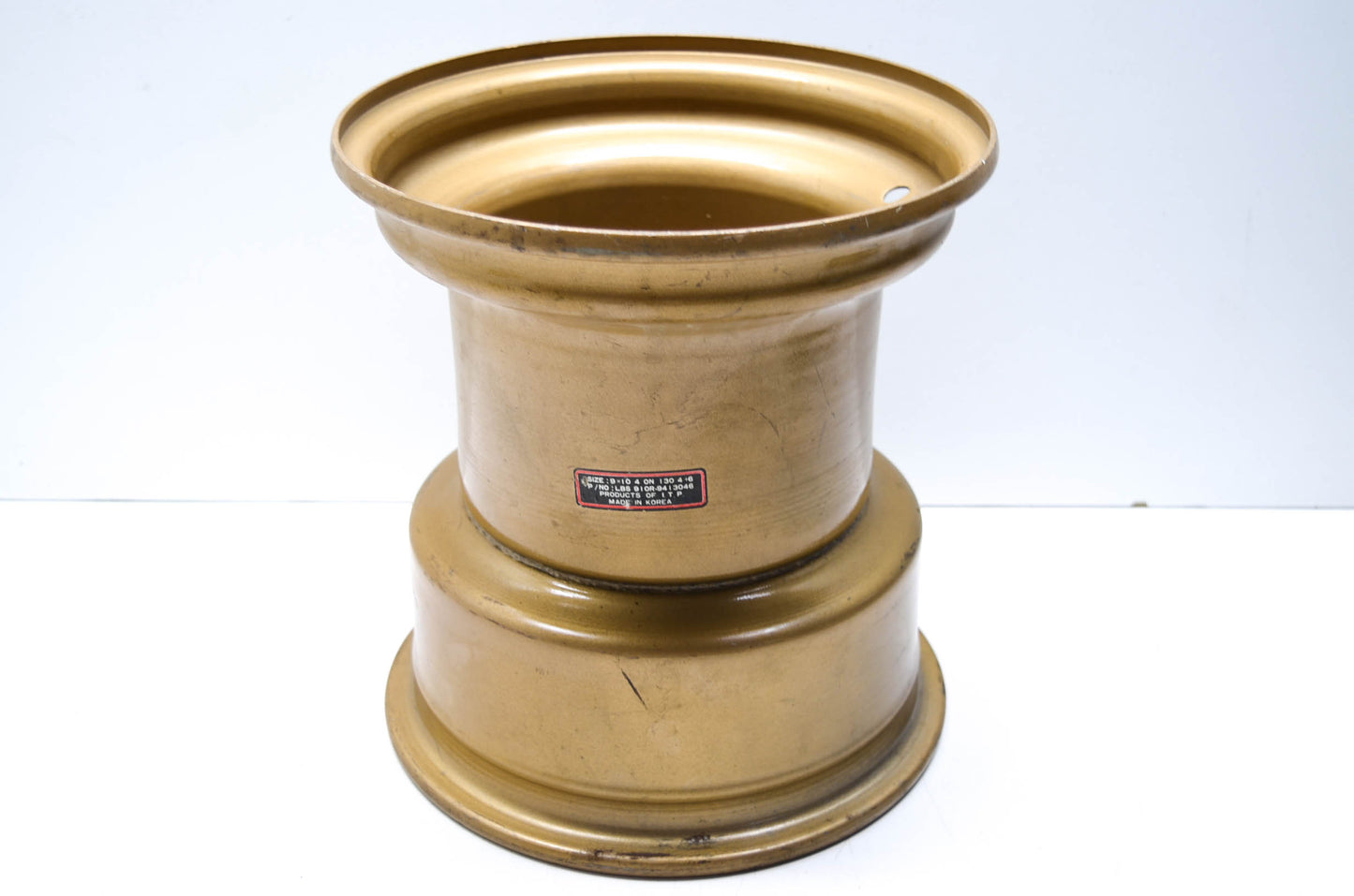 ITP LBS 91OR-9413046 9X10 4 On 130 4+6 Gold Wheel Rim