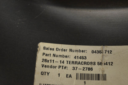 ITP 41453, 37-2786 26X11-14 Terracross Black Wheel Rim