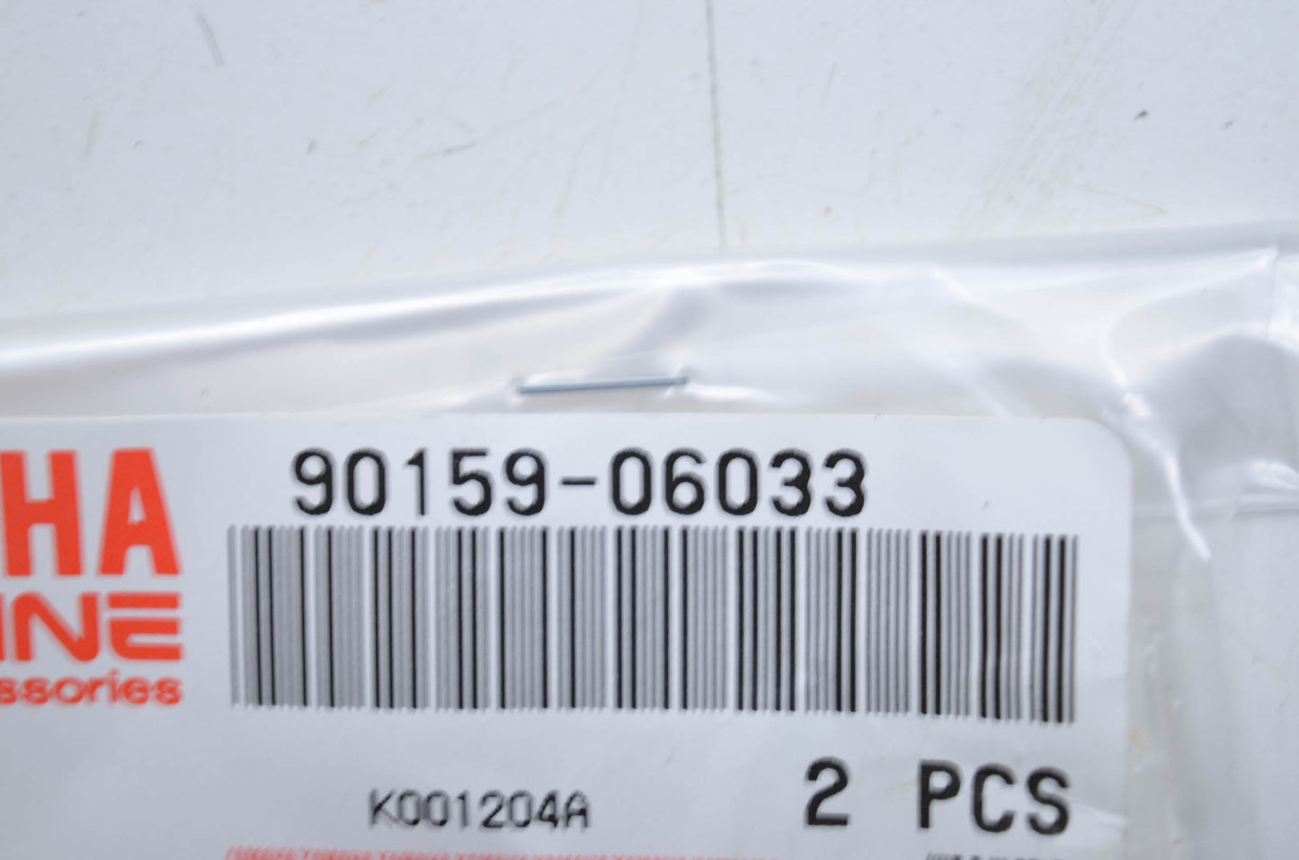 OEM Yamaha 90159-06033-00 Screw w/ Washer Qty 2 NOS