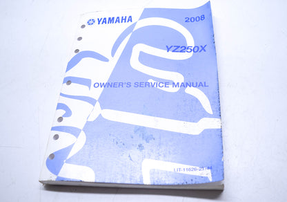 OEM Yamaha LIT-11626-21-44 Owner's Service Manual 08 YZ250X