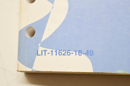 OEM Yamaha LIT-11626-18-49 WR450FT Owner's Service Manual