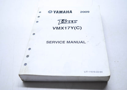 OEM Yamaha LIT-11616-22-64 Service Manual VMX17Y(C)