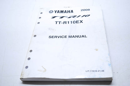 OEM Yamaha LIT-11616-21-48 Service Manual 08 TT-R110 TT-R110EX