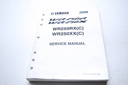 OEM Yamaha LIT-11616-21-66 WR250RX_XX(C) Service Manual
