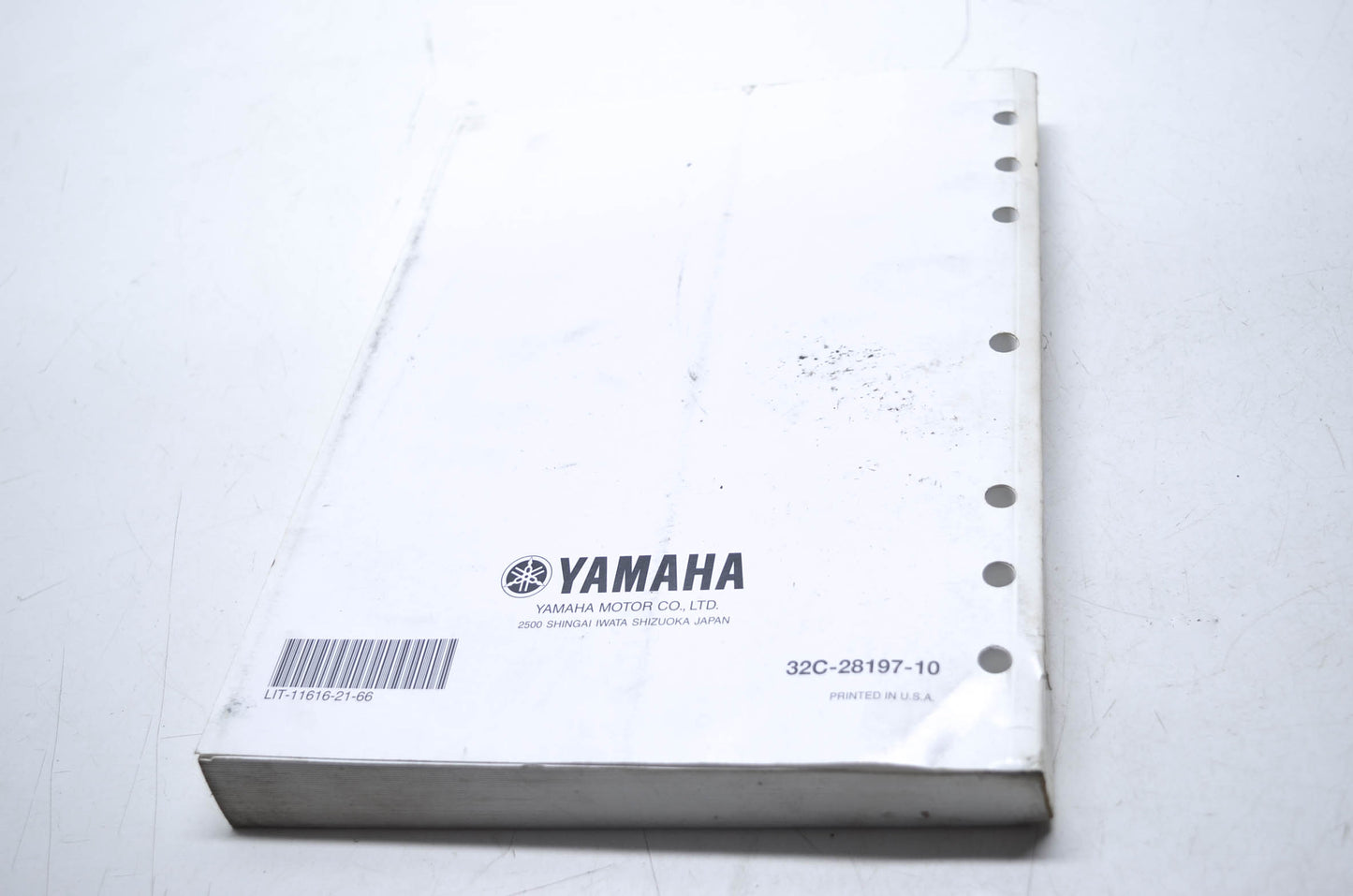 OEM Yamaha LIT-11616-21-66 WR250RX_XX(C) Service Manual