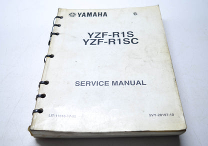 OEM Yamaha LIT-11616-17-55 Service Manual YZF-R1S (SC)