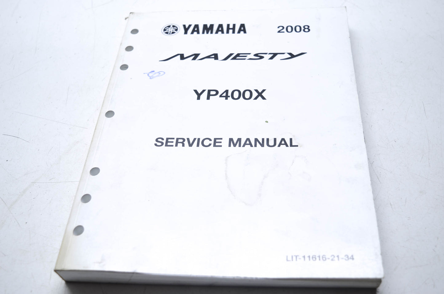 OEM Yamaha LIT-11616-21-34 Service Manual YP400X
